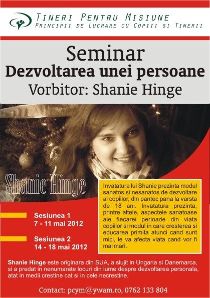 Seminar “Dezvoltarea unei persoane” la Constanta